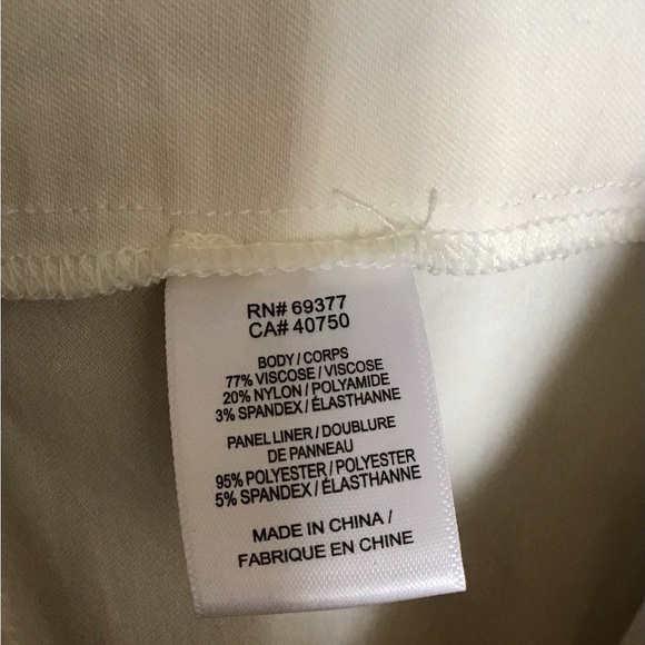 MarlaWynne Women's Cream Straight-Leg Trousers - Picture 4 of 5